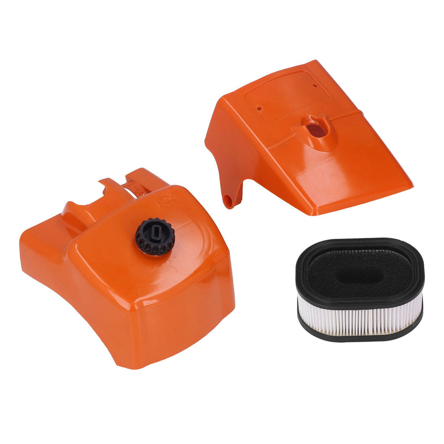 Air Filter with Cylinder Cover Set Plastic Replacement for Stihl 066 MS660 MS650 Chainsaw 000 120 1654