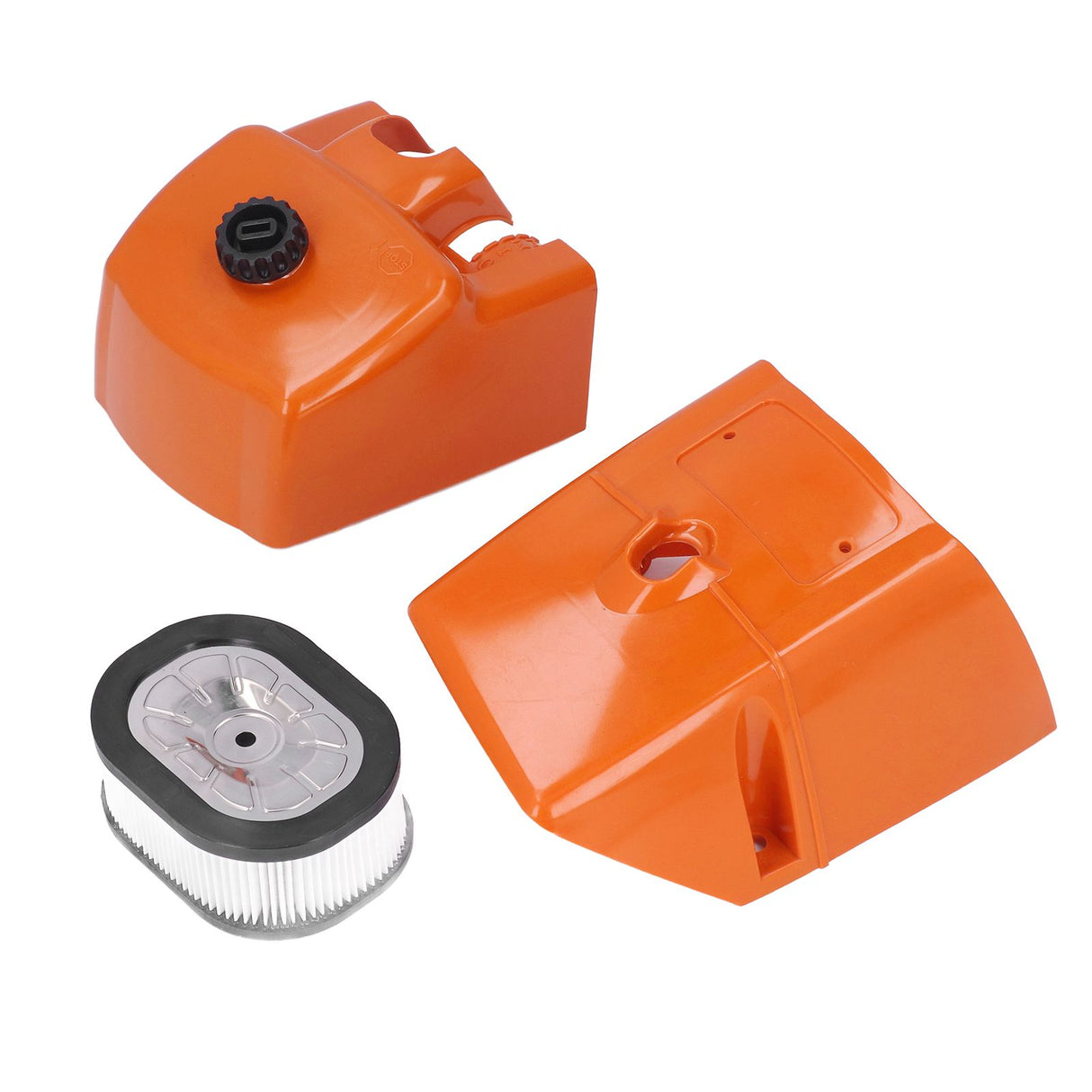 Air Filter with Cylinder Cover Set Plastic Replacement for Stihl 066 MS660 MS650 Chainsaw 000 120 1654