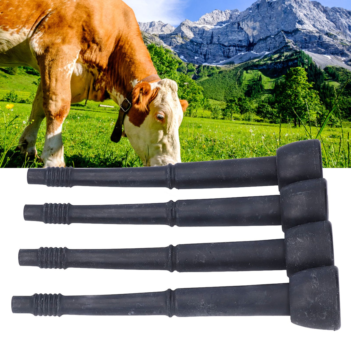 4PCS Silicone Milk Lining Harmless Milking Machine Liner Teat Cup Liner Farm Accessories