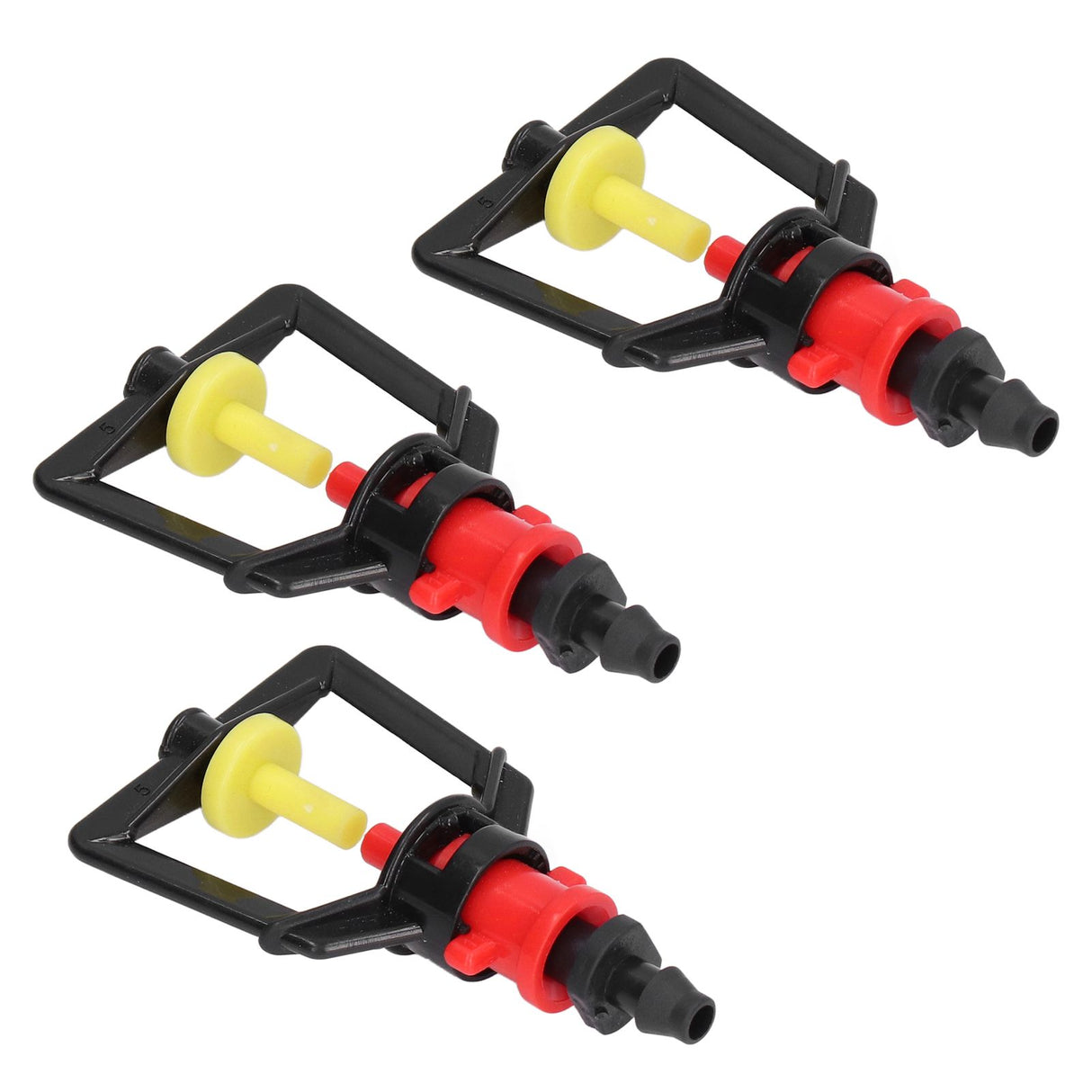 30 Sets Irrigation Sprinkler Water Saving Plastic Nozzle Connector Kit Garden Lawn Accessories