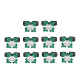 10 Sets Misting Nozzle Plastic Atomizing Cross Sprayer Accessory Kit for Irrigation