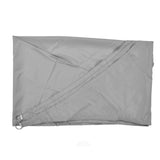 Shade Sail UV Protection 3x3x3meters Outdoor Trilateral Shape Polyester Shade Sail for Garden Swimming Pool - 45-Degree Angle