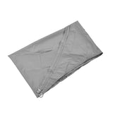 Shade Sail UV Protection 3x3x3meters Outdoor Trilateral Shape Polyester Shade Sail for Garden Swimming Pool - Low Angle