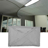 Shade Sail UV Protection 3x3x3meters Outdoor Trilateral Shape Polyester Shade Sail for Garden Swimming Pool