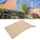 Sun Shade 2x3m Quadrangle Beige Wear Resistant Durable Polyester Waterproof Widely Used Portable Lightweight Shade Sail