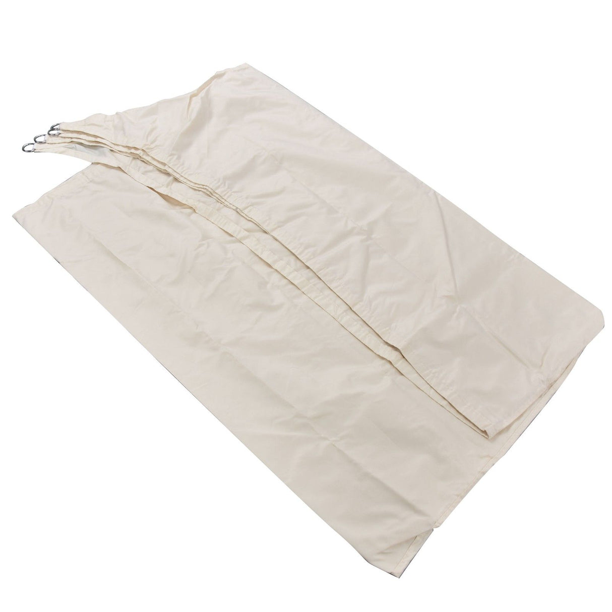 Milky White Shade Canopy Waterproof Shading Foldable 3x3m Quadrilateral Reducing Heat Shade Sail for Outdoor