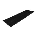 3x0.9m/9.84x2.95ft Black Balcony Privacy Screen Cover Garden Windscreen Mesh Shade Fence Net for Patio Backyard Porch - Rear View