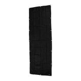 3x0.9m/9.84x2.95ft Black Balcony Privacy Screen Cover Garden Windscreen Mesh Shade Fence Net for Patio Backyard Porch - Extra Image