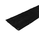 3x0.9m/9.84x2.95ft Black Balcony Privacy Screen Cover Garden Windscreen Mesh Shade Fence Net for Patio Backyard Porch - Extra Image