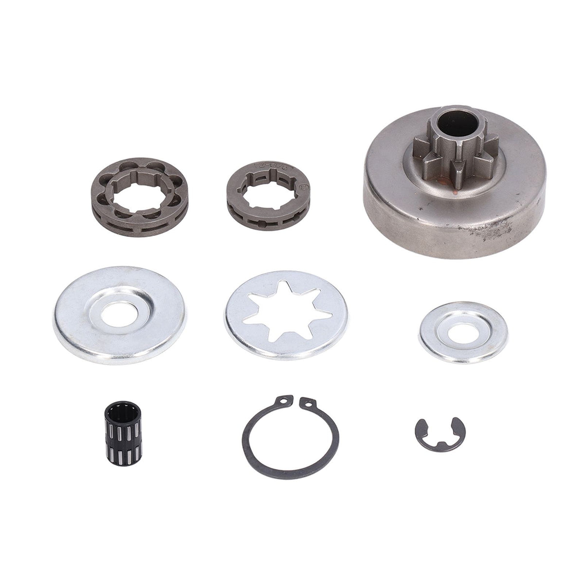 9Pcs Chainsaw Clutch Drum Needle Roller Bearing Kit for Stihl 038 MS380 1119 0007 1003