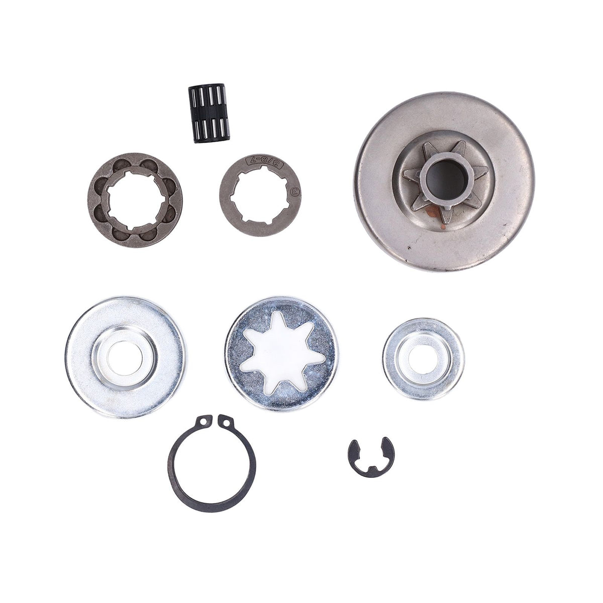 9Pcs Chainsaw Clutch Drum Needle Roller Bearing Kit for Stihl 038 MS380 1119 0007 1003