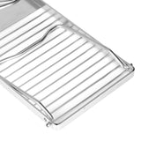 Grill Stand Multifunctional Folding Stainless Steel Outdoor Kitchen Stand for BBQ Grilling Camping Trip Travel