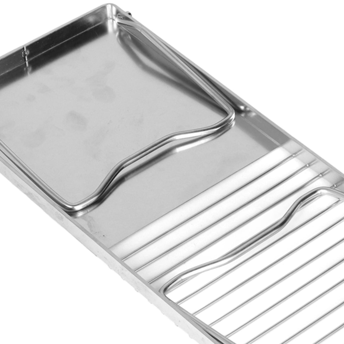 Grill Stand Multifunctional Folding Stainless Steel Outdoor Kitchen Stand for BBQ Grilling Camping Trip Travel