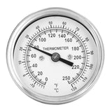 ‑18‑120℃ Dial Thermometer Barbecue Oven Bimetallic Thermometer Pointer Type Temperature Gauge
