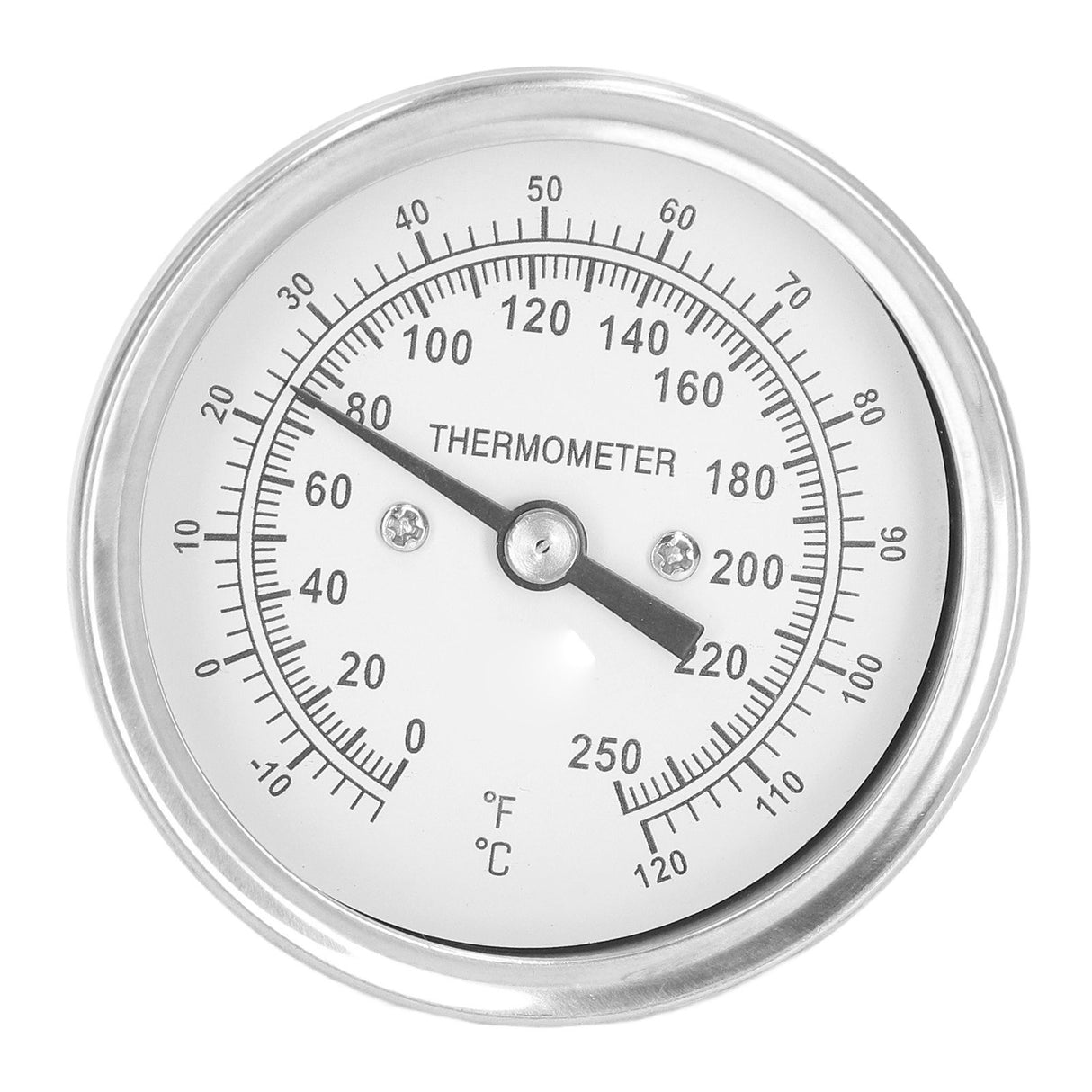 ‑18‑120℃ Dial Thermometer Barbecue Oven Bimetallic Thermometer Pointer Type Temperature Gauge