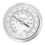 ‑18‑120℃ Dial Thermometer Barbecue Oven Bimetallic Thermometer Pointer Type Temperature Gauge