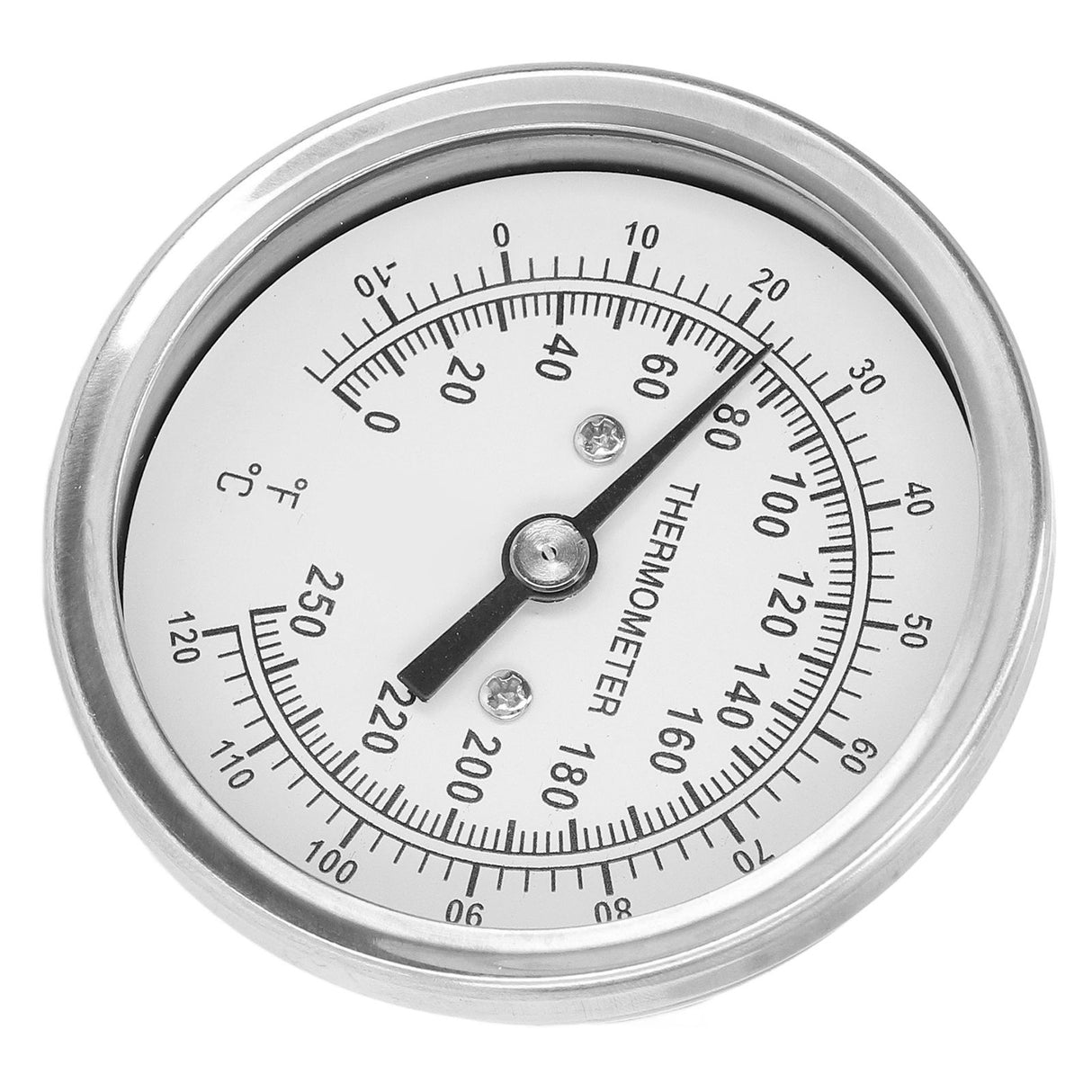 ‑18‑120℃ Dial Thermometer Barbecue Oven Bimetallic Thermometer Pointer Type Temperature Gauge
