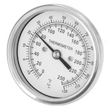 ‑18‑120℃ Dial Thermometer Barbecue Oven Bimetallic Thermometer Pointer Type Temperature Gauge