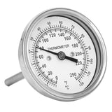 ‑18‑120℃ Dial Thermometer Barbecue Oven Bimetallic Thermometer Pointer Type Temperature Gauge