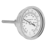 ‑18‑120℃ Dial Thermometer Barbecue Oven Bimetallic Thermometer Pointer Type Temperature Gauge