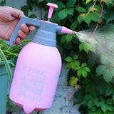 2L Spray Bottle Plastic Watering Pot High Air Pressure Thickened Water Sprayer for GardenPink