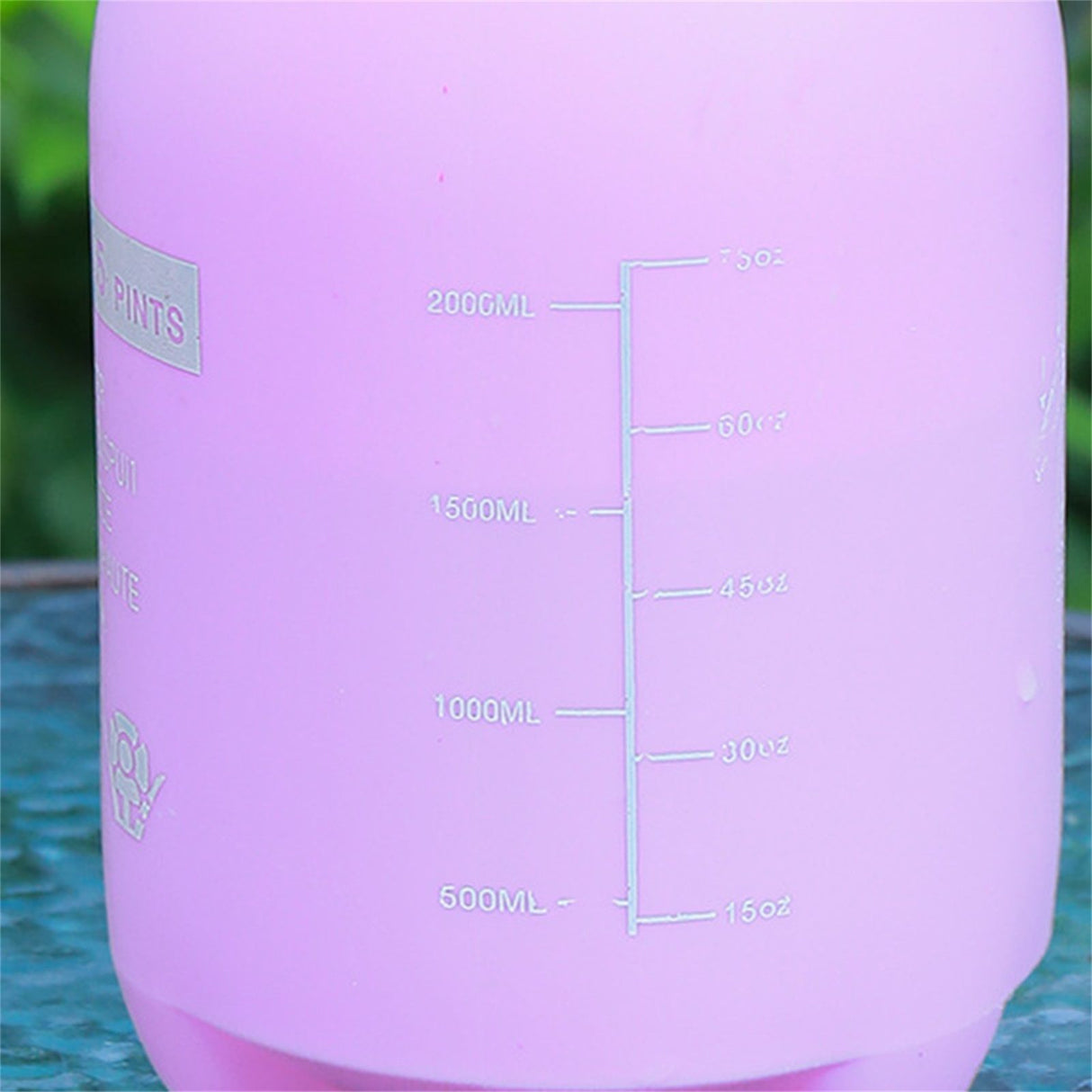 2L Spray Bottle Plastic Watering Pot High Air Pressure Thickened Water Sprayer for GardenPink