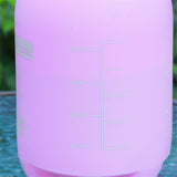 2L Spray Bottle Plastic Watering Pot High Air Pressure Thickened Water Sprayer for GardenPink - Rear View