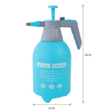 2L Spray Bottle Plastic Watering Pot High Air Pressure Thickened Water Sprayer for GardenBlue - Front View