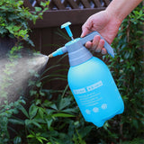 2L Spray Bottle Plastic Watering Pot High Air Pressure Thickened Water Sprayer for GardenBlue - Side View