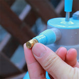 2L Spray Bottle Plastic Watering Pot High Air Pressure Thickened Water Sprayer for GardenBlue - Top-Down View
