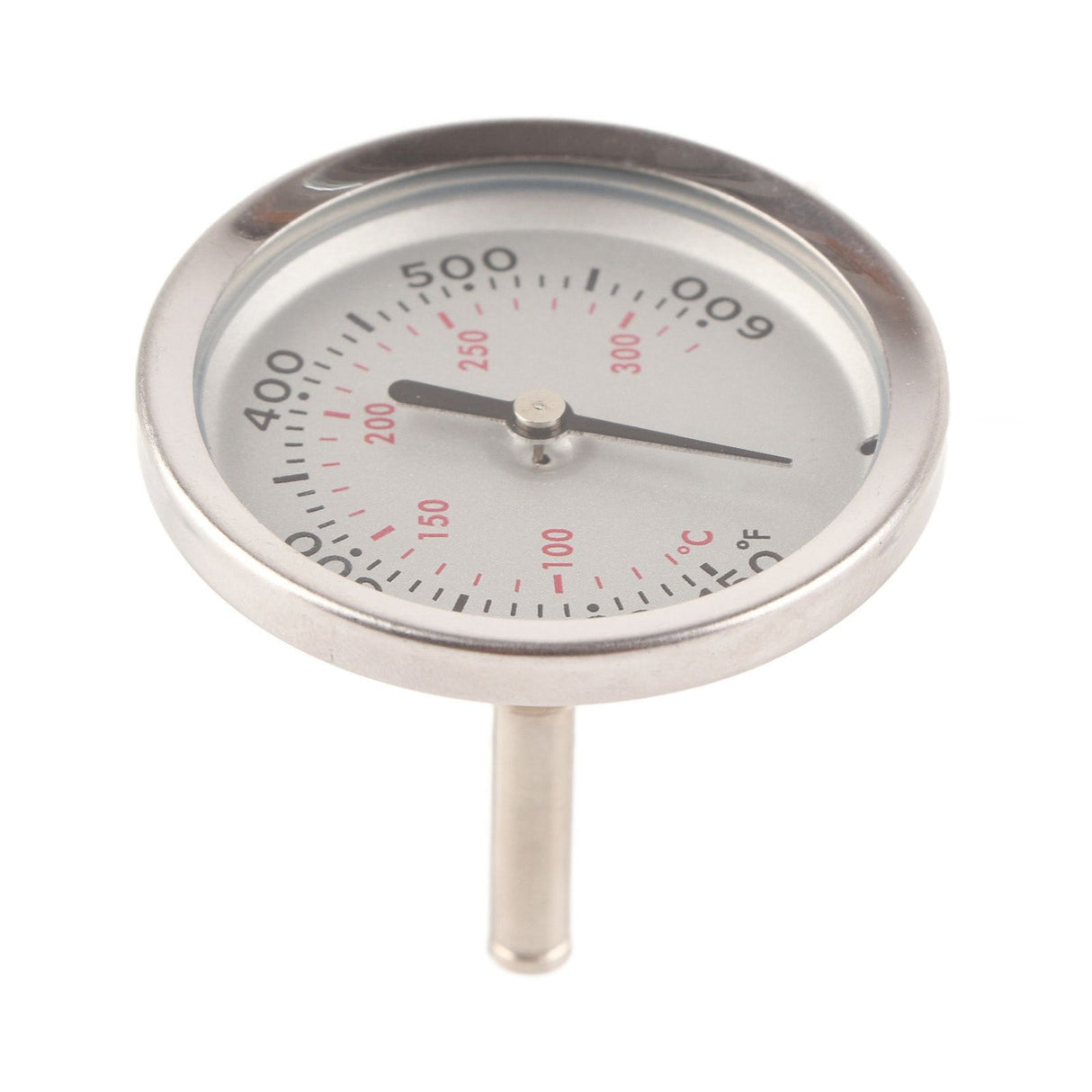 Grill Thermometer Stainless Steel Bimetallic High Accuracy 100‑475℉ Easy Assembly Wide Application BBQ Thermometer