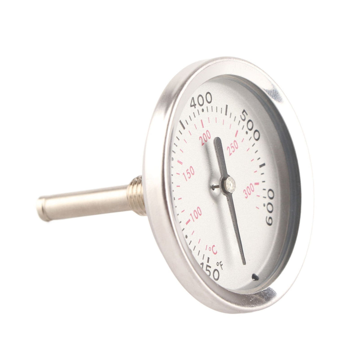 Grill Thermometer Stainless Steel Bimetallic High Accuracy 100‑475℉ Easy Assembly Wide Application BBQ Thermometer