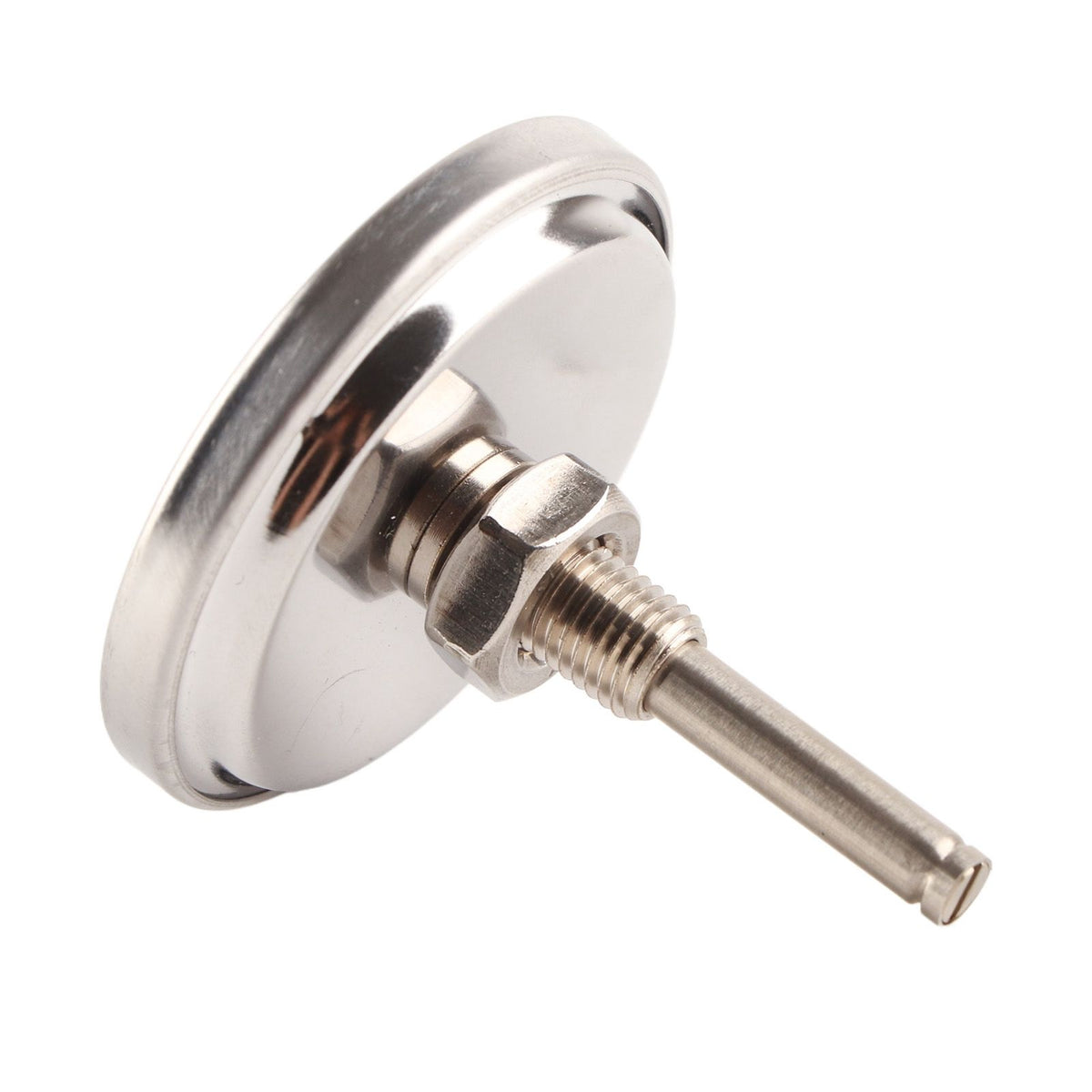 Grill Thermometer Stainless Steel Bimetallic High Accuracy 100‑475℉ Easy Assembly Wide Application BBQ Thermometer