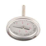 Grill Thermometer Stainless Steel Bimetallic High Accuracy 100‑475℉ Easy Assembly Wide Application BBQ Thermometer