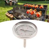 Grill Thermometer Stainless Steel Bimetallic High Accuracy 100‑475℉ Easy Assembly Wide Application BBQ Thermometer - Extra Image
