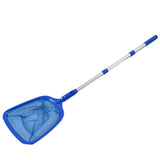Pool Skimmer with Retractable Rod for Cleaning Surface of Swimming Pools Hot Tubs Spas Fountains - 45-Degree Angle