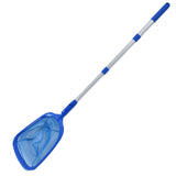 Pool Skimmer with Retractable Rod for Cleaning Surface of Swimming Pools Hot Tubs Spas Fountains - Low Angle