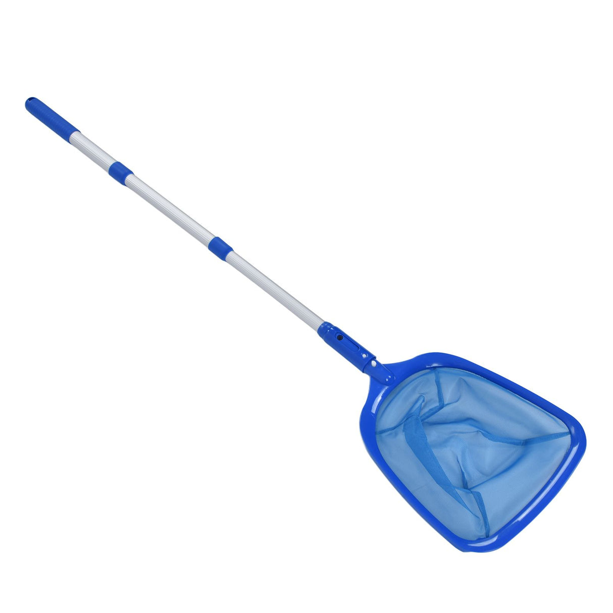 Pool Skimmer with Retractable Rod for Cleaning Surface of Swimming Pools Hot Tubs Spas Fountains