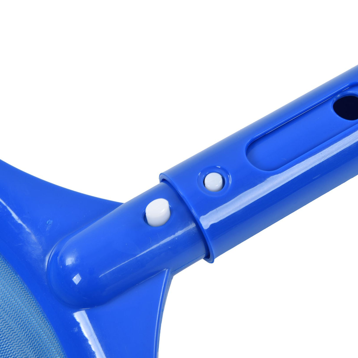 Pool Skimmer with Retractable Rod for Cleaning Surface of Swimming Pools Hot Tubs Spas Fountains