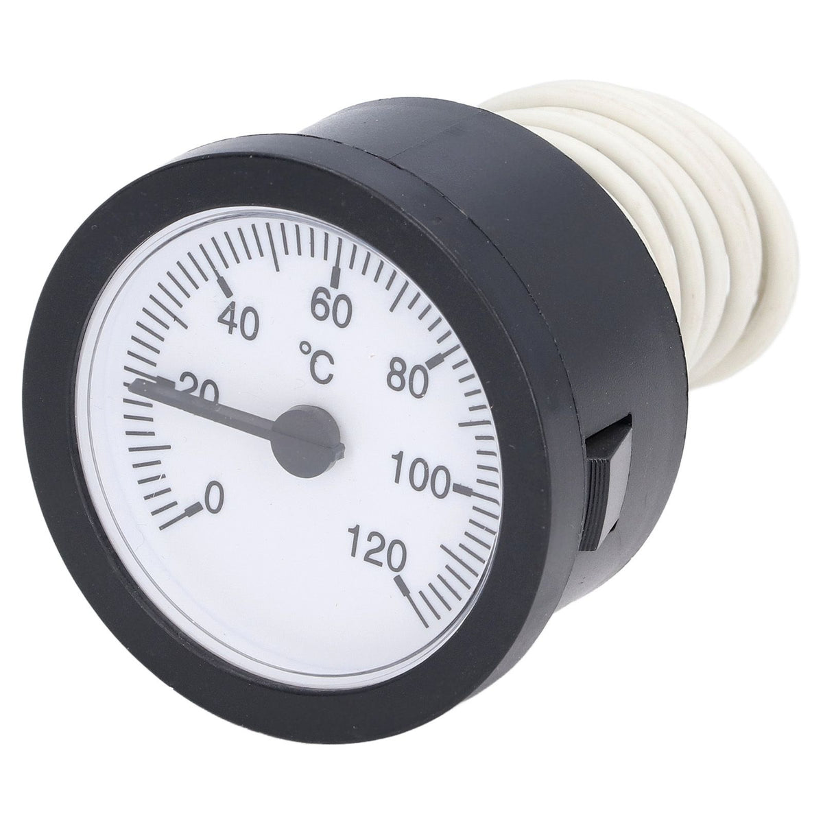 Dial Thermometer 0‑120°C Measuring Range Copper Sensor Clear Temperature Scale 52mm/2.0in Thermometer for Liquid
