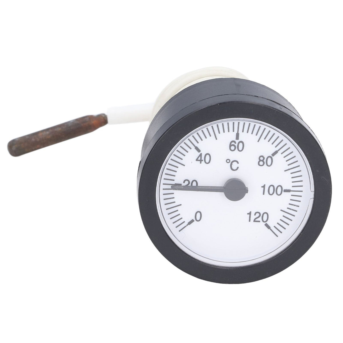 Dial Thermometer 0‑120°C Measuring Range Copper Sensor Clear Temperature Scale 52mm/2.0in Thermometer for Liquid