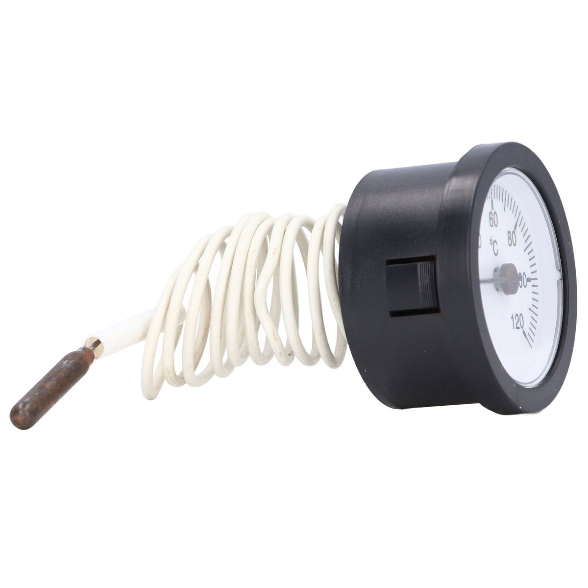 Dial Thermometer 0‑120°C Measuring Range Copper Sensor Clear Temperature Scale 52mm/2.0in Thermometer for Liquid