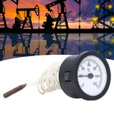Dial Thermometer 0‑120°C Measuring Range Copper Sensor Clear Temperature Scale 52mm/2.0in Thermometer for Liquid