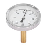 63mm Dial Thermometer Barbecue Pointer Type Thermometer 0‑120°C Bimetallic Temperature Gauge for Cooking