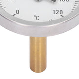 63mm Dial Thermometer Barbecue Pointer Type Thermometer 0‑120°C Bimetallic Temperature Gauge for Cooking - Extra Image