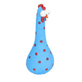 Chicken Statue Long Neck Microlandschaft Hand Crafted Resin Animal Garden Statues for Garden Yard Art DecorationBlue - Extra Image