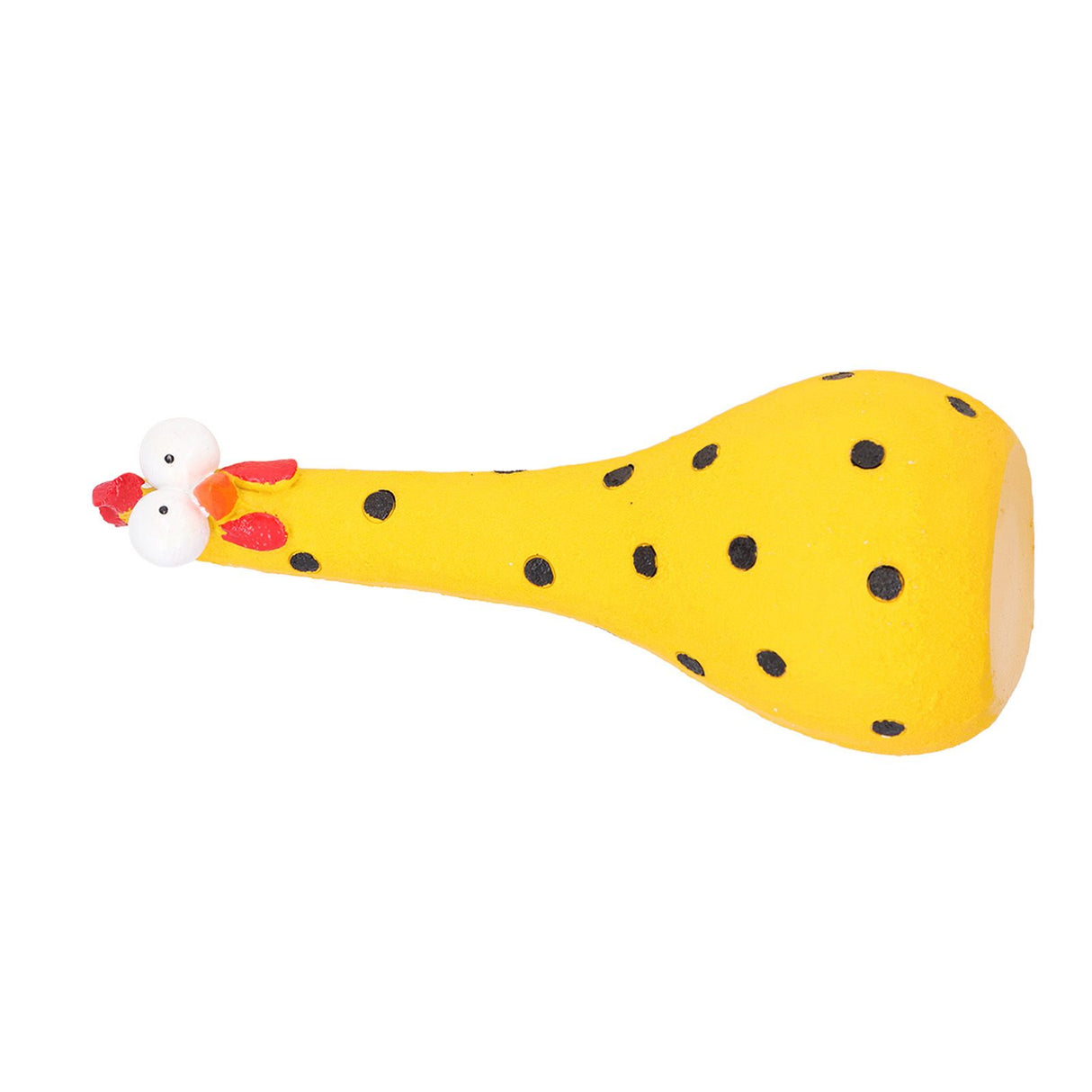 Chicken Statue Long Neck Microlandschaft Hand Crafted Resin Animal Garden Statues for Garden Yard Art DecorationYellow