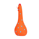 Chicken Statue Long Neck Microlandschaft Hand Crafted Resin Animal Garden Statues for Garden Yard Art DecorationOrange - Rear View
