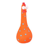 Chicken Statue Long Neck Microlandschaft Hand Crafted Resin Animal Garden Statues for Garden Yard Art DecorationOrange - Extra Image