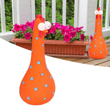 Chicken Statue Long Neck Microlandschaft Hand Crafted Resin Animal Garden Statues for Garden Yard Art DecorationOrange - Extra Image